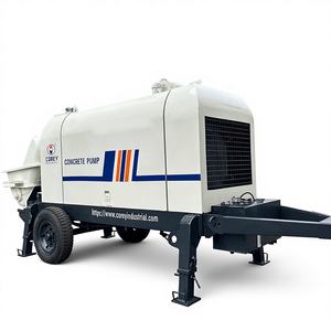 <b>TOP</b> Corey HBT60 Concrete Pump High Pressure <b>Electric</b> Stationary Construction Grout Concrete Pump - Product Image 1