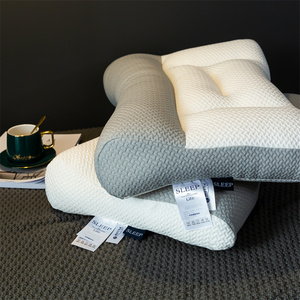 Oreiller pour le cou personnalisable en gros solide Rembourrage en fibre de soja Matériaux écologiques Caractéristiques d'évacuation de l'humidité - Product Image 5