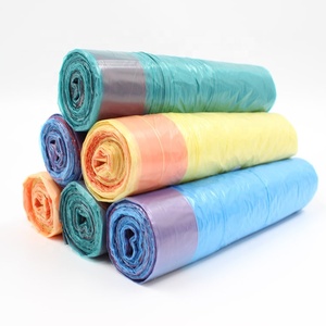 Plastic Drawstring Trash <b>Bags</b> Suit for Kitchen Garbage, Commercial Cleaning and Shaped Garbage Collection. - Product Image 2