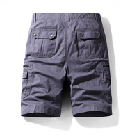 Stock pour hommes de pantalons courts décontractés en coton multi-poches pantalon cargo tactique pour la chasse, le trekking, la randonnée et l'escalade