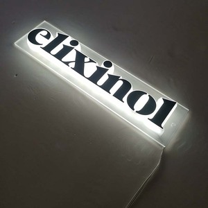 Enseignes <span class=keywords><strong>de</strong></span> lettrage à éclairage latéral en acrylique Décorations LED suspendues d'intérieur Lettres publicitaires Signalisation lumineuse en acrylique 3d - Product Image 4