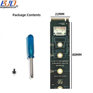 2230 2242 2260 2280 NGFF <span class=keywords><strong>M</strong></span>.2 ключ-<span class=keywords><strong>M</strong></span> PCIe 4,0 NVME интерфейс к гнездовой SFF-8611 разъем SFF-8612 адаптер карты - Product Image 5