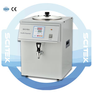 Dispensador de parafina de acero inoxidable SCITEK, cera fundida de alta capacidad de 10000 ml, alto rendimiento para laboratorios de histología, centros de incrustación - Product Image 1