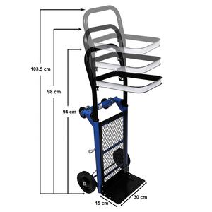 HT1107 chariot à plate-forme de chariot de main - Product Image 3