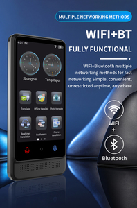 Traducteur <span class=keywords><strong>Audio</strong></span> AI alimenté M12 137 langues en ligne WIFI BT dispositif de <span class=keywords><strong>traduction</strong></span> 22 traducteur de langue intelligent hors ligne - Product Image 2