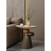 Table basse Shili Pao haut de gamme, moderne, créative et artistique, avec plantes vertes, pour salon, mobilier et décoration intérieure, élégante et imposante