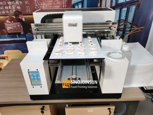 Imprimante alimentaire <span class=keywords><strong>à</strong></span> plat <span class=keywords><strong>à</strong></span> jet d'encre 3D de taille A3 automatique pour imprimante gâteau chocolat <span class=keywords><strong>dragées</strong></span> macarons - Product Image 2