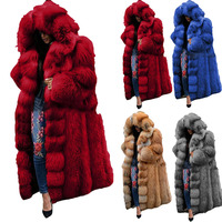 Women's Oversize Leopard Teddy Bear Fur Coat