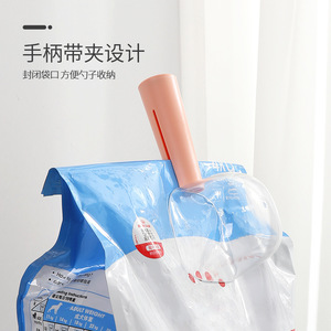 Cuchara transparente para comida de mascotas con escala graduada para alimentar gatos y perros, taza medidora multifuncional, caja de 2000 unidades - Product Image 3