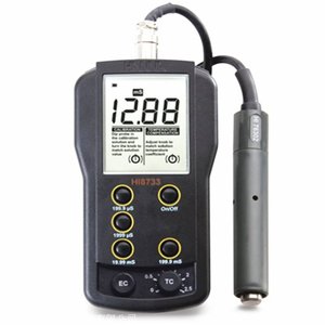 HANNA HI8733 Portable Conductivity Meter Customizable Multi-range EC Meter With OEM Support HANNA HI8733 Portable Conductivity M - Product Image 3