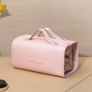 Estuche de viaje elegante con cierre de cremallera al por mayor, bolsa de maquillaje para mujer, conjunto de regalo, bolsas de cosméticos transparentes de belleza, estuches - Product Image 4