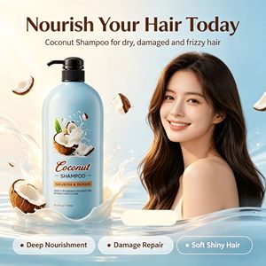 Champú de Coco Nutritivo Profundo, Tratamiento Hidratante para Cabello Seco y Quebradizo, Restaura la Textura del Cabello Suave y Brillante, Servicio OEM - Product Image 2