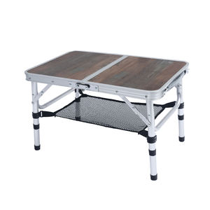 Mesa Plegable Portátil Ultracompacta e Impermeable de Aleación de Aluminio, Mesa de Camping con Asa de Transporte, para Uso en Exteriores, Comedor, Parque, Diseño Moderno - Product Image 5