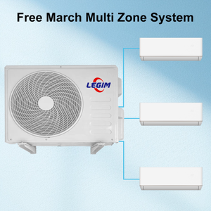 Hot bán 2 3 4 5 khu vực 9000-24000btu Mini VRF AC hệ thống treo tường chia Inverter AC đơn vị làm mát & sưởi ấm điều hòa không khí - Product Image 2