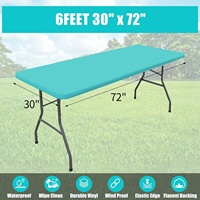 HuiHe vente en gros nappe personnalisée à haute élasticité nappe en Pvc imperméable et résistante à l'huile nappe réutilisable
