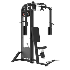 Máquina de Gimnasio Comercial Pin Loaded de Acero para Pectorales y Dorsales con Pila de Pesas de 70 kg para Entrenamiento de Espalda, Brazos y Pecho - Product Image 5