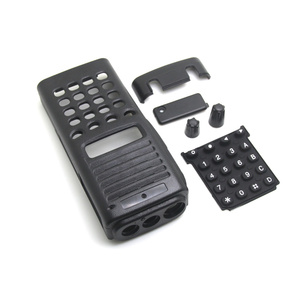 Vente en gros <span class=keywords><strong>de</strong></span> <span class=keywords><strong>pièces</strong></span> remplaçables pour interphone, couvercle <span class=keywords><strong>de</strong></span> boîtier avant noir avec bouton <span class=keywords><strong>de</strong></span> clavier complet pour <span class=keywords><strong>Kenwood</strong></span> TK378 TK378G TK278G TK388G - Product Image 1