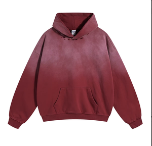 FLOWORA – Nouveaux sweats à capuche et pulls molletonnés pour hommes, effet délavé et vieilli, personnalisables, coupe oversize, effet soleil éclairé, vierges, 400 g/m² - Product Image 6