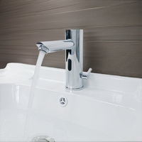 Nouveau robinet électrique à capteur sans contact, contemporain et économe en énergie pour salle de bain, avec une durée de vie de 500 000 utilisations