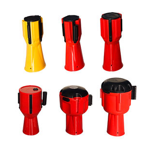 Cinta Retráctil de PVC para Seguridad Vial de <span class=keywords><strong>10</strong></span> <span class=keywords><strong>Metros</strong></span>, Extensible, con Cono Superior - Product Image 2