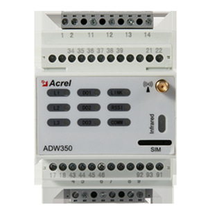 Acrel Adw350 Three Phase Electronic Power Meter With Communication Option For Ac Dc Circuit Monitoring - Product Image 2