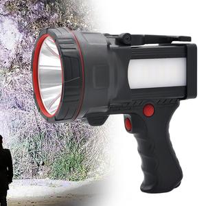 Torcia a LED ricaricabile portatile per emergenza per campeggio e pesca con batteria AA - Product Image 5