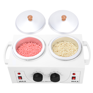 Private Label Professional Double Pot Wax Warmer Hair Removal Melting Heater for Salon Use Depilatory Hair Removal Wax <b>Machine</b> - Product Image 6