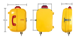 <span class=keywords><strong>Téléphone</strong></span> de porte IP SIP d'urgence <span class=keywords><strong>Téléphone</strong></span> à cadran rapide industriel Système d'appel d'urgence SOS - Product Image 4
