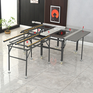 Sierra <span class=keywords><strong>casera</strong></span> Horizontal sin polvo multifuncional, sierra de panel pequeño de <span class=keywords><strong>madera</strong></span> de precisión, sierra de <span class=keywords><strong>mesa</strong></span> deslizante, máquina cortadora - Product Image 3