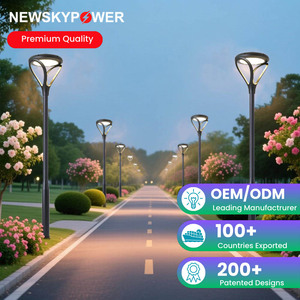 Lámpara Solar Comercial para Patio, Panel MONO de Alta Eficiencia, Resistente a <span class=keywords><strong>la</strong></span> Intemperie, Iluminación Constante Durante Toda <span class=keywords><strong>la</strong></span> <span class=keywords><strong>Noche</strong></span>, Fácil Instalación para Parques - Product Image 3