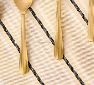 Premium Matte Metal Tea Spoon Set <b>Small</b> Size <b>Table</b> Spoon Set for Home Restaurant Hotel Wedding Party Use - Product Image 2