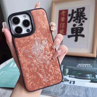 Étui de protection pour téléphone en cuir de luxe, coque arrière pour iPhone 11 12 13 14 15 16 17 18 Pro Max pour Samsung
