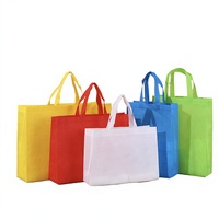 Bolsas de Compra Reutilizables de Tela No Tejida Termoselladas por Ultrasonidos, Ecológicas, Personalizables, Plegables, con Asa de Mano, Estampado en Caliente