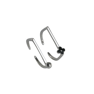 Women's Geometric Open <b>Ring</b> With Round Bead Minimalist Design For Gift Jewelry - Product Image 5