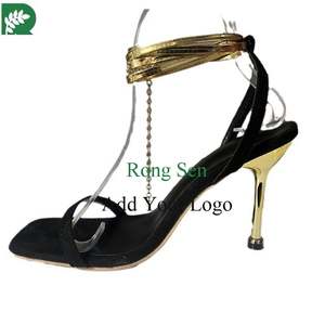 Nuova parola con le lettere a forma di tacco moda europa e gli stati uniti scarpe da donna col tacco alto - Product Image 1