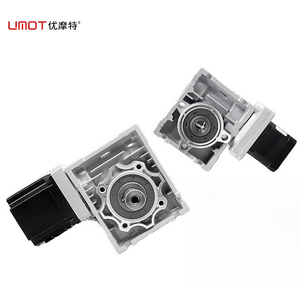 Motor de regulación de velocidad UMOT de alta precisión, 220V CC, par grande, avance, retroceso, <span class=keywords><strong>Nema</strong></span> <span class=keywords><strong>17</strong></span>, motor paso a paso con engranaje helicoidal para transportador - Product Image 1