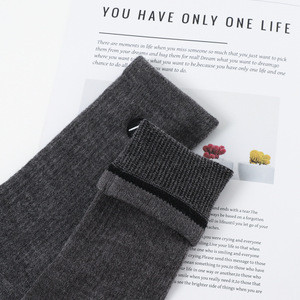 Calcetines de Senderismo de Lana Kaiping, Grises, hasta la Pantorrilla, Absorbentes de Sudor, para Esquí y Deportes al Aire Libre - Product Image 2