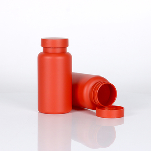 Lớn màu đỏ thuốc bổ sung chai 250cc,400cc,500cc,600cc, PET Pill chai rỗng viên nang nhựa container - Product Image 3