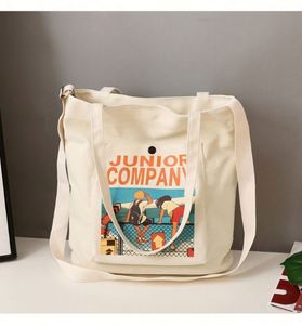 <b>Large</b> Capacity Cotton Shopping Bag Reusable Fast Delivery Folding Style for Daily Travel Custom Logo Gift with Low MOQ for Beach - Product Image 2