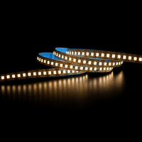Lampu Strip LED 12V 2835 Efisiensi Tinggi Dapat Diredupkan dengan Remote Control 192 LED/m 8mm Single Row Bare PCB 3000K Ra80 160lm/W IP20