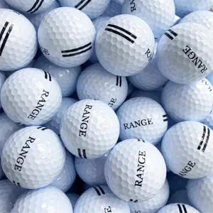 High Quality Customized White Surlyn Golf Ball Urethane Tournament Type Extreme Distance Golf Ball