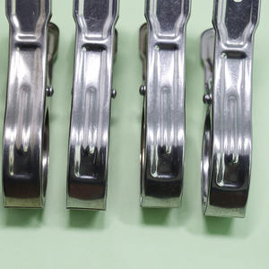 Venta Directa de Fábrica: Pinzas de Acero Inoxidable para Secar Ropa y Edredones, Tamaño Grande, Duraderas, Forma Rectangular, Resistentes al Viento - Product Image 3