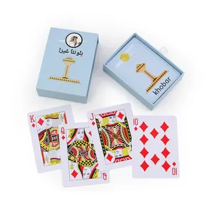 Jeu de cartes imprimé personnalisé, jeu de cartes personnalisé