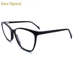 Guangzhou Acetate Spectacle Glasses Vintage Eyewear Eyeglasses Optical frame