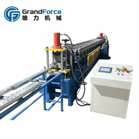 Machine de formage à froid automatique à grande vitesse pour profilés en C de panneaux solaires photovoltaïques avec contrôle PLC pour projets de fermes solaires