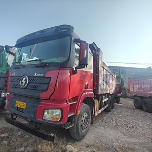 Camion à benne basculante d'occasion à bas prix, Shaani Delong 4x8 2x8 31 tonnes, faible nombre d'heures de travail, moteur Weichai 249 kW, modèle 2023, Euro4 Euro5 - Product Image 3