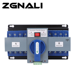 Cầu dao tự động chuyển nguồn kép 110V loại mini cấp CB 50/60HZ 2P 3P 4P 63A ATS - Product Image 6