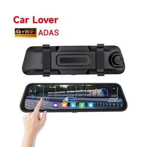 4K ADAS 10 ''IPS Screen Dash Cam 4K Frontal y 1080P Rear WiFi Smart Dash <span class=keywords><strong>Camera</strong></span> para coches WDR Night Vision Car DVR - Product Image 3