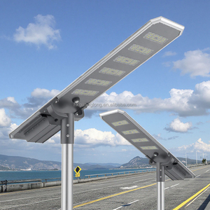 Lampadaire solaire LED extérieur en acier galvanisé de qualité supérieure, prix d'usine, intégré IP65 80W 100W - Product Image 4