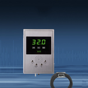 Manómetro LCD de Alta Precisión para Compresor de Aire, para Reparación de Automóviles, Garaje, Error de ±0.5 PSI, Manguera de Aire de 10 Metros, Cable de Alimentación de 2.5 Metros - Product Image 2